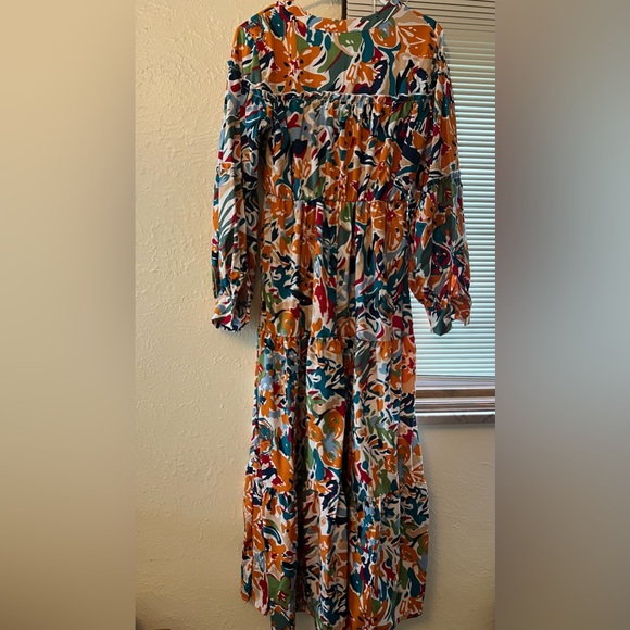 Shein Vcay Printed Maxi Dress - Picture 7 of 10
